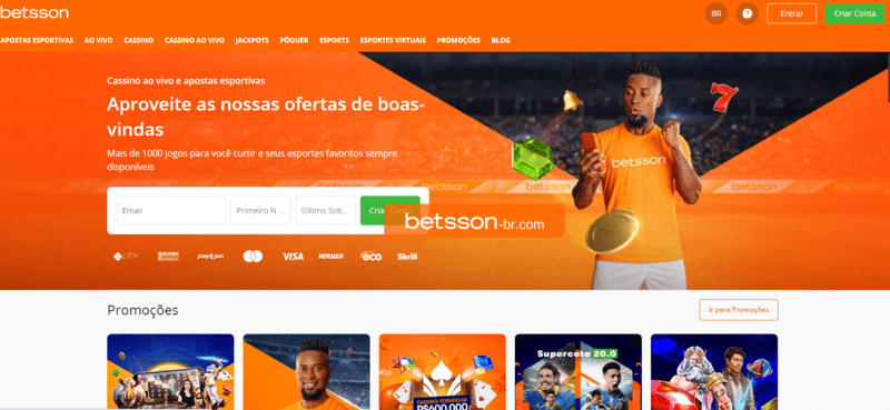 O Betsson é um site seguro